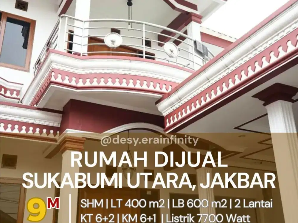 Dijual Rumah di Sukabumi Utara, Kebun Jeruk, Jakarta Barat