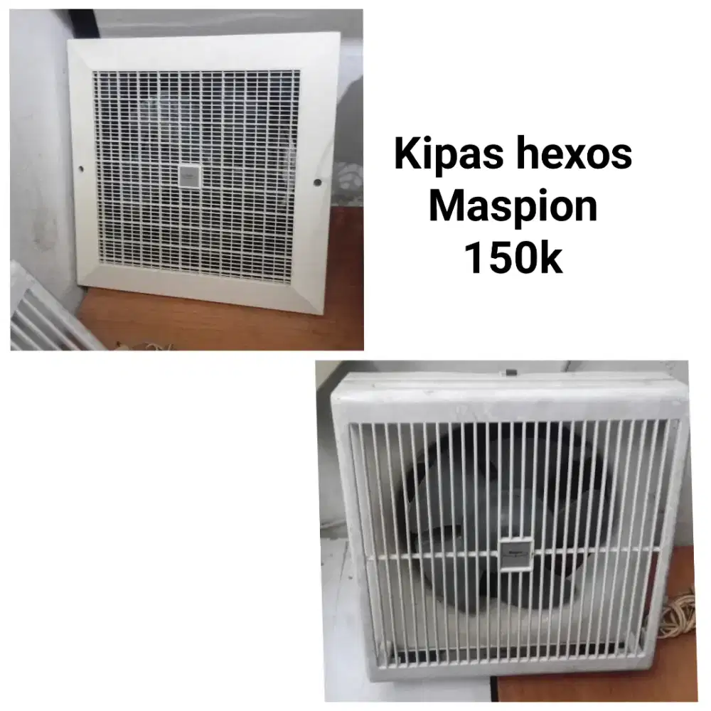 Kipas hexos kotak MASPION bekas