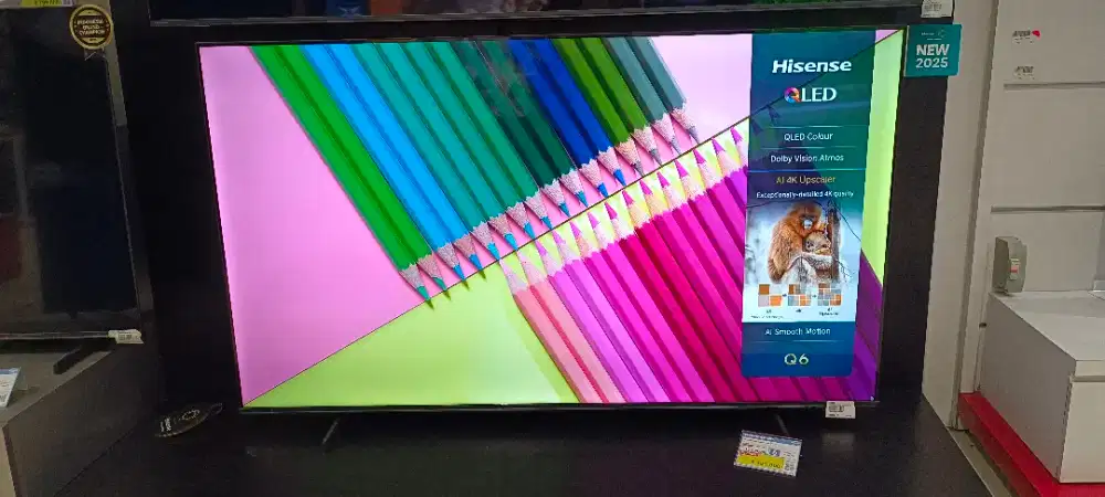 (NEW) HISENSE QLED GOOGLE TV 65 INCH (KREDIT TANPA DP)