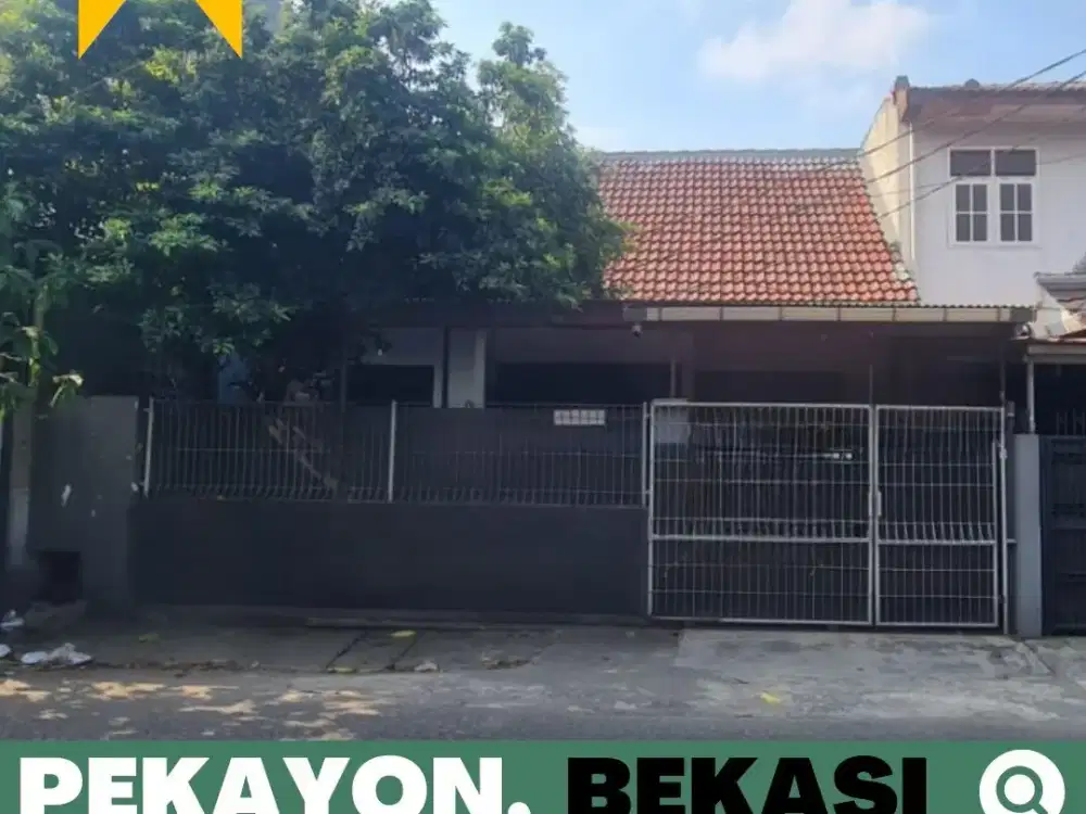 Rumah dijual Murah 1,5 Lantai Pekayon, Bekasi dekat ke Tol Barat