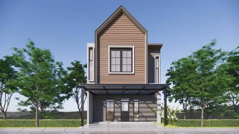 VILLA MEWAH 3 LANTAI KONSEP DOWNSLOPE DEKAT GEDUNG SATE SUDAH SHM