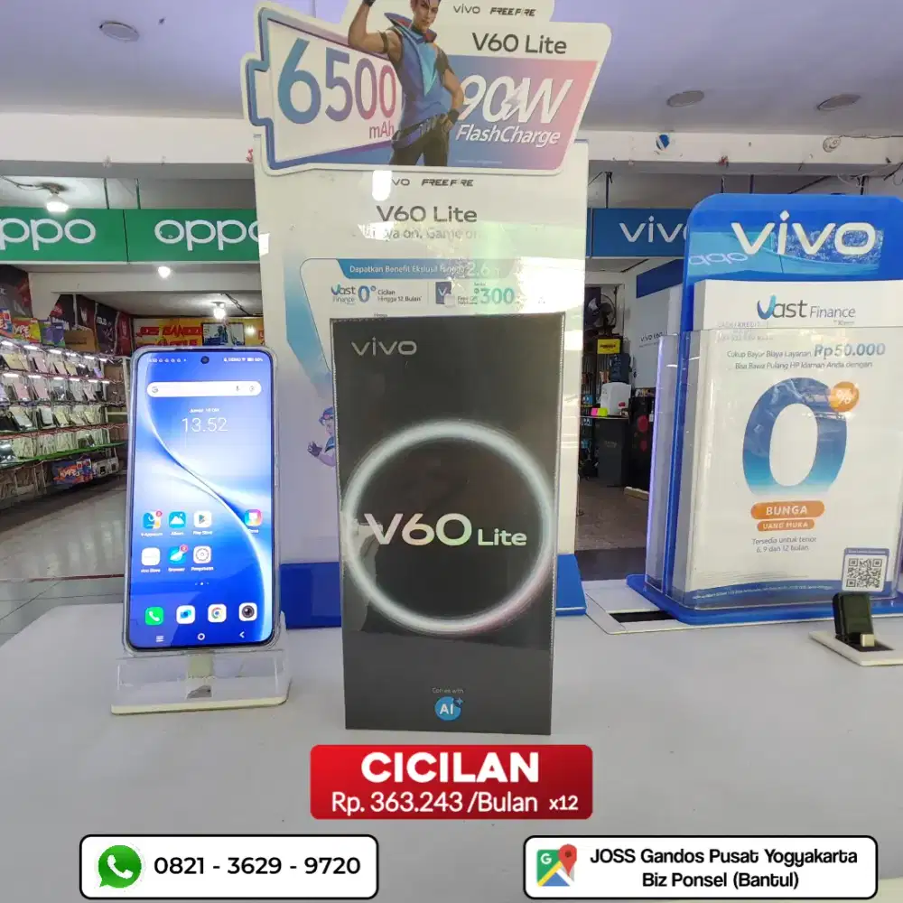 VIVO V60 LITE 8/256GB BISA KREDIT