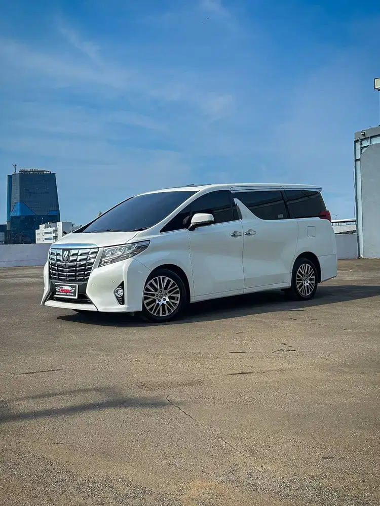 TOYOTA ALPHARD 2.5 G ATPM (2017) staria, elgrand, hiace, xpang, denza