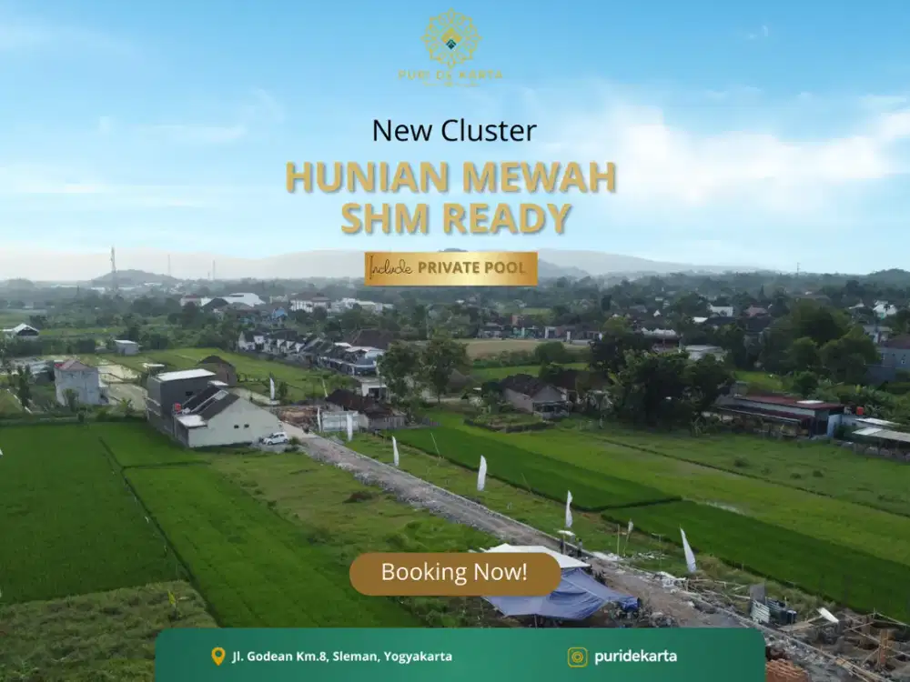 Rumah Kolam Renang Pribadi Dekat Malioboro