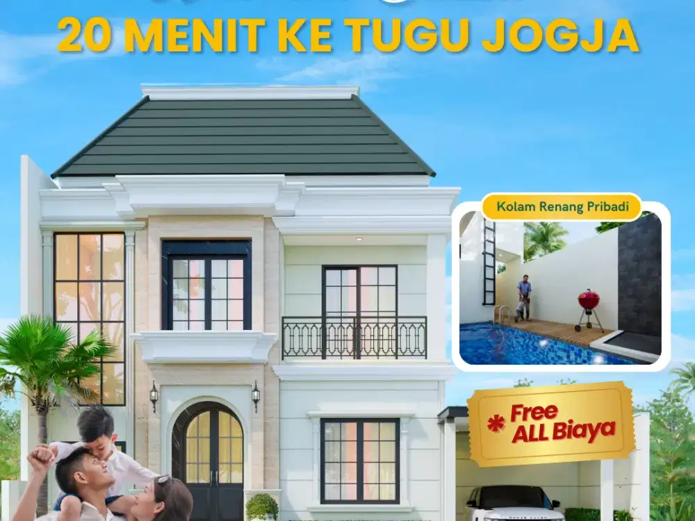 Rumah Super Murah  Dekat  Kampus Universitas 'Aisyiyah Sertifikat SHM yogyakarta