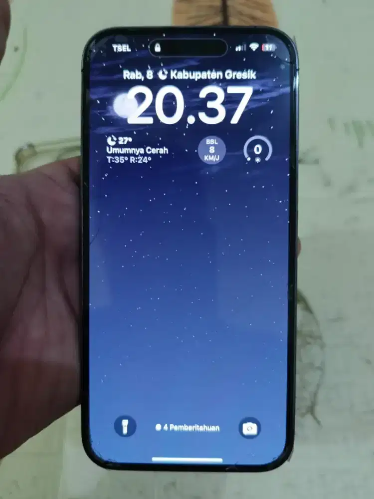 Iphone 14 pro max Ibox 256gb purple preloved like new