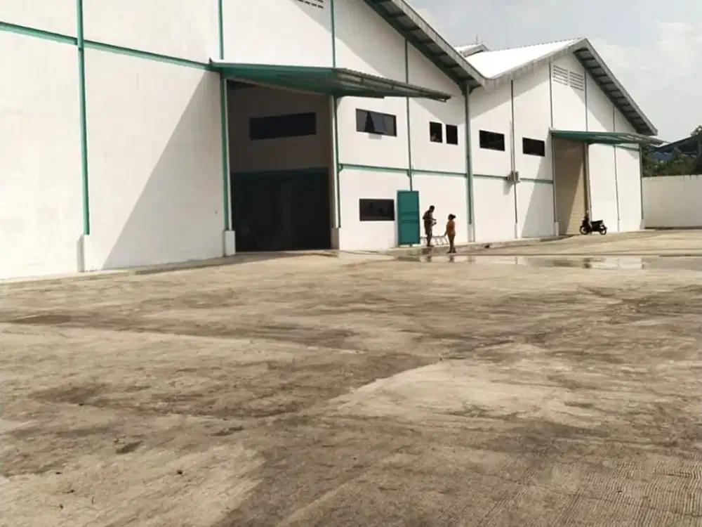 DIJUAL TANAH & BANGUNAN  Berlokasi  Strategis Di Kec.Gunung sindur  Kab.Bogor