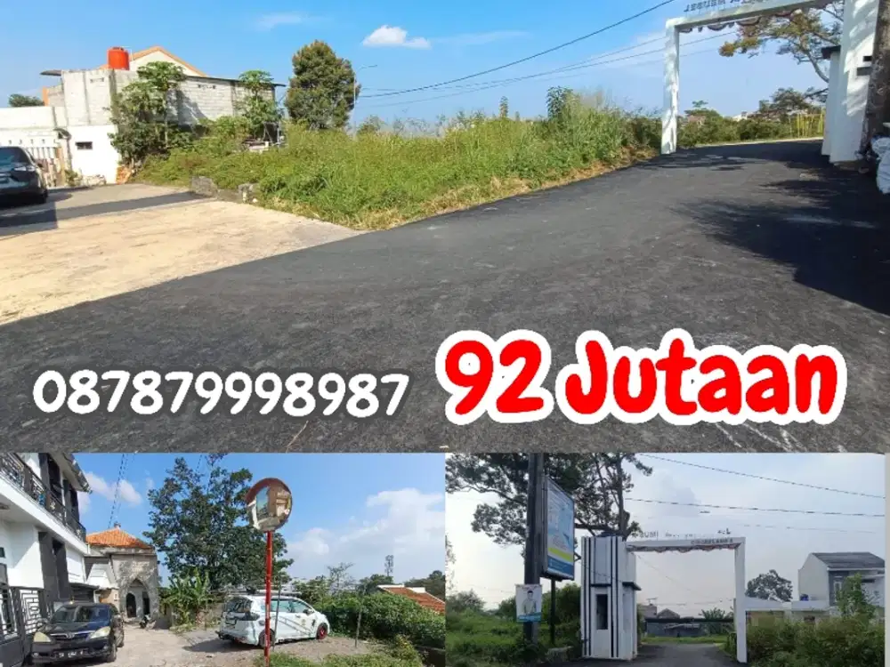 Tanah Harga 92 Juta Murah Banget di Bandung Timur Cicil ke Developer Tanpa Bank