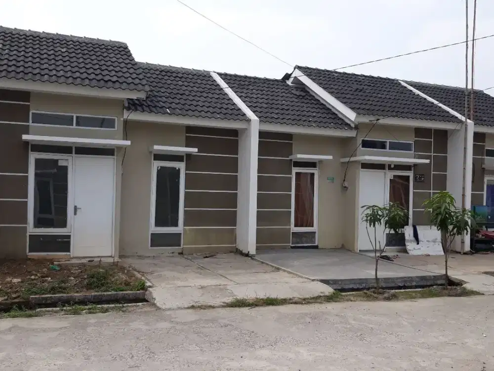 Dobel Dinding +Tanah Lebih. Siap Huni. Rumah Subsidi Cileungsi