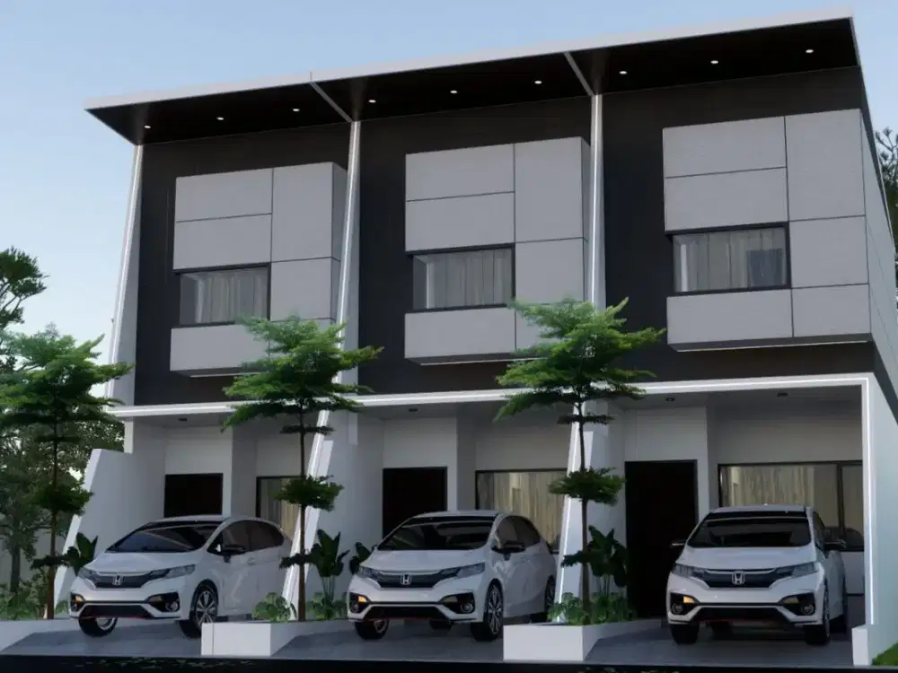 RUMAH MINIMALIS 2 LANTAI DI KAVLING PONDOK BAHAR