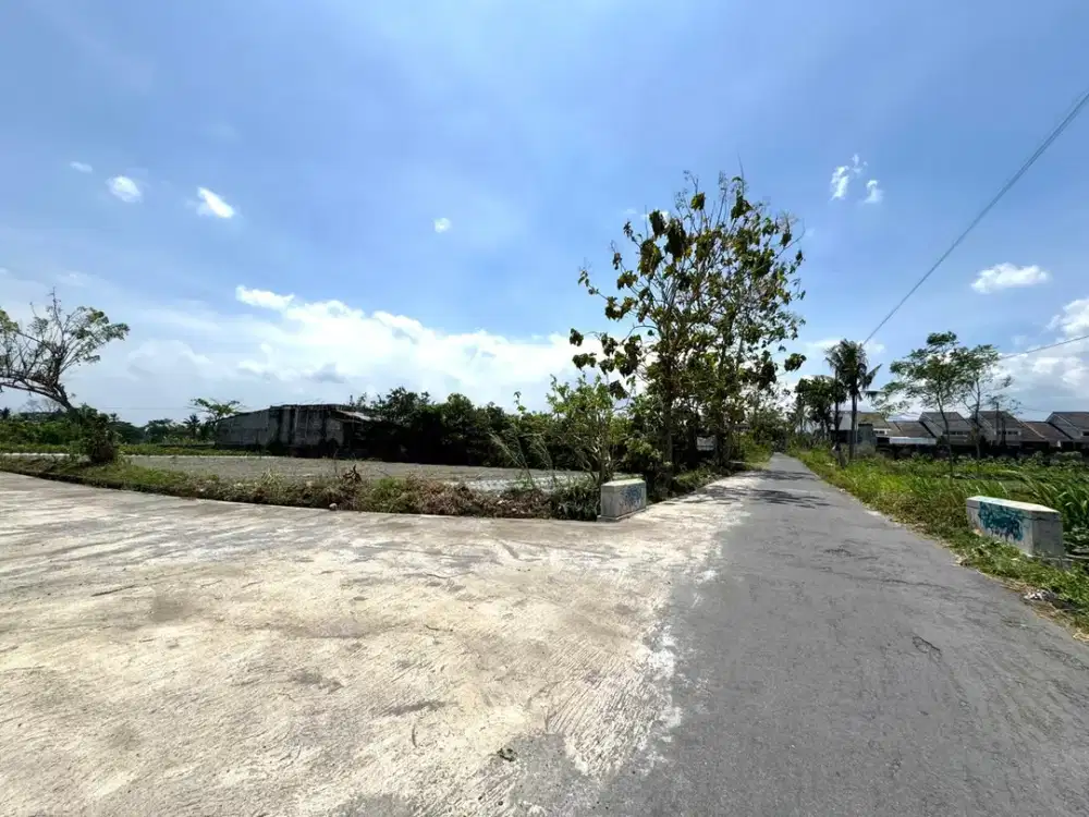 Tanah SHMP Murah Sleman Jogja, Siap Bangun