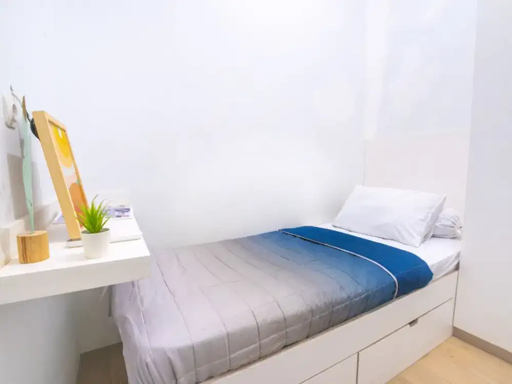 Kost Kemanggisan Jade Residence By AbdiHome Siap Huni Dekat Binus, FIFGROUP - Mercu, dan Siloam Hospitals Kebon Jeruk