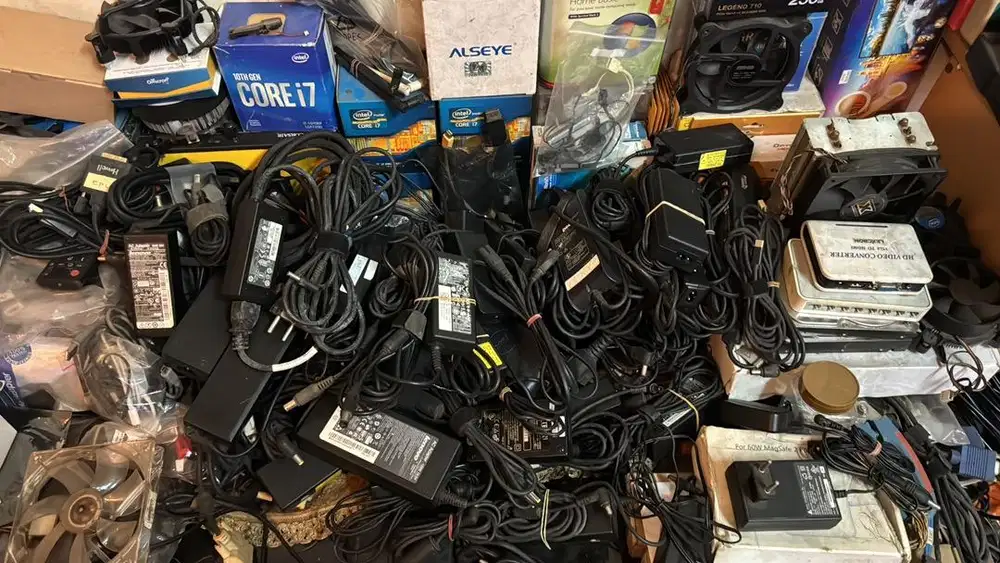 Carger laptop & monitor led ori.