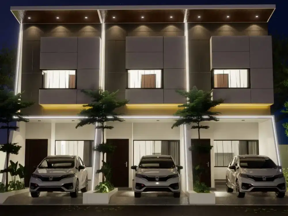 RUMAH TINGGAL DI KAVLING PONDOK BAHAR AKSES 5 MENIT TOL GREENLAKE