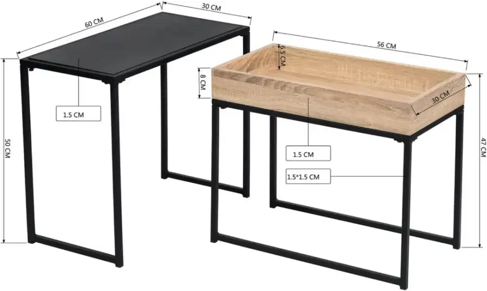 Furniture Bali Nesting Table Nesting Coffe Table Meja Sudut