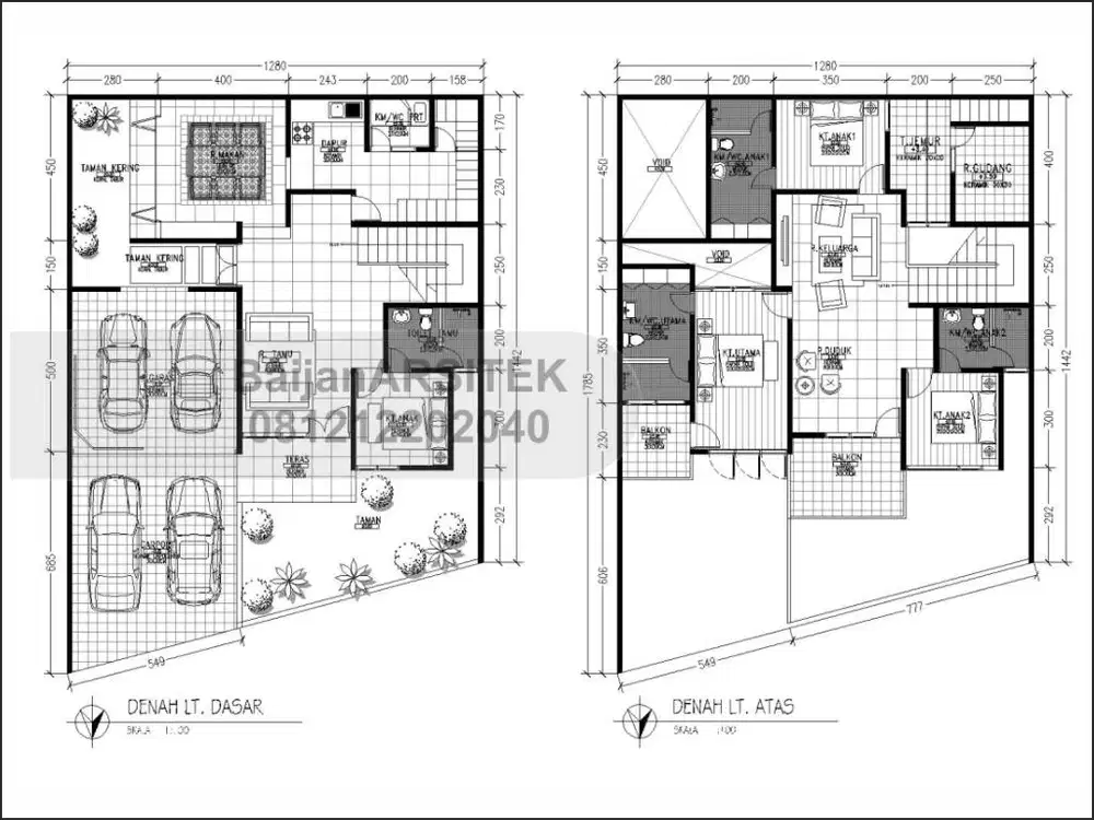 JASA GAMBAR ARSITEK, &amp; Renovasi, Kontraktor Bangunan Rumah