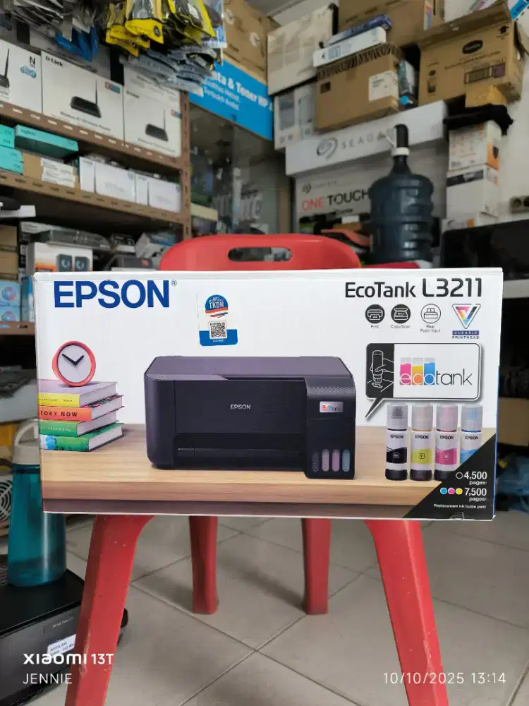TERBARUU | Printer Epson Print Scan Copy L3211 pengganti L3210 RESMI