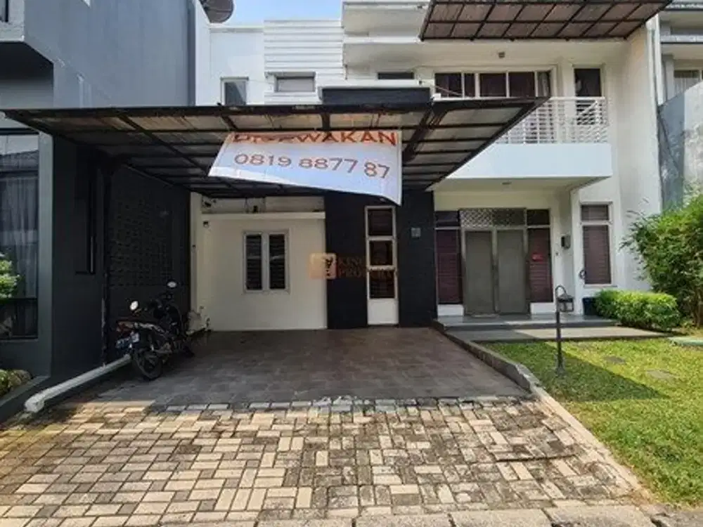 Dekat Clubhouse Sewa Rumah 2 Lantai Unfurnish Bagus Akses Kolam Renang, Gym, Dekat Mall Puri Indah, Lippo Mall Puri, Pasar Puri Perumahan Puri Mansion