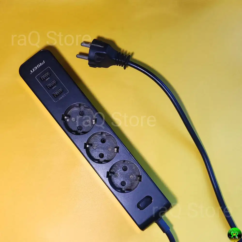 Stop Kontak Pisen Powerstrip 303-EP, Bekas Pemakaian masih Normal