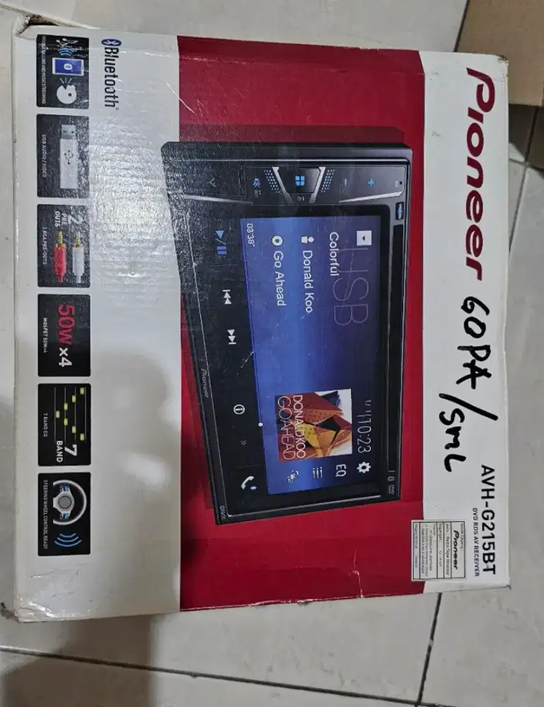 head unit Pioneer avh G215BT