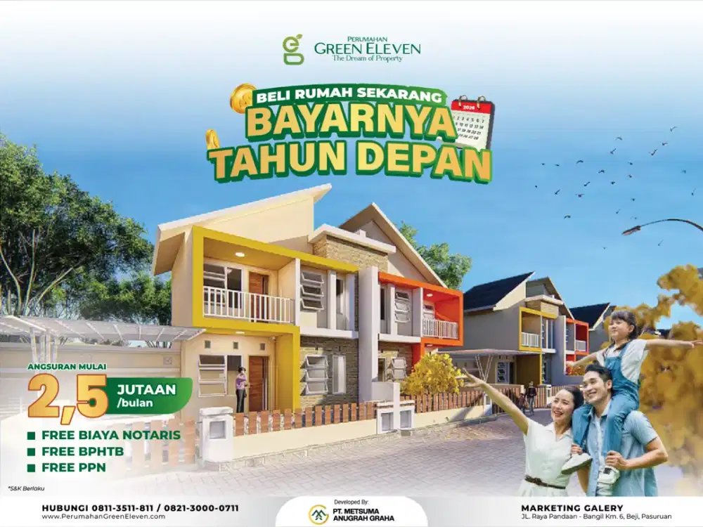 RUMAH MURAH PANDAAN BANGIL DP0% SELANGKAH GERBANG TOL BANGIL, 0 JALAN RAYA