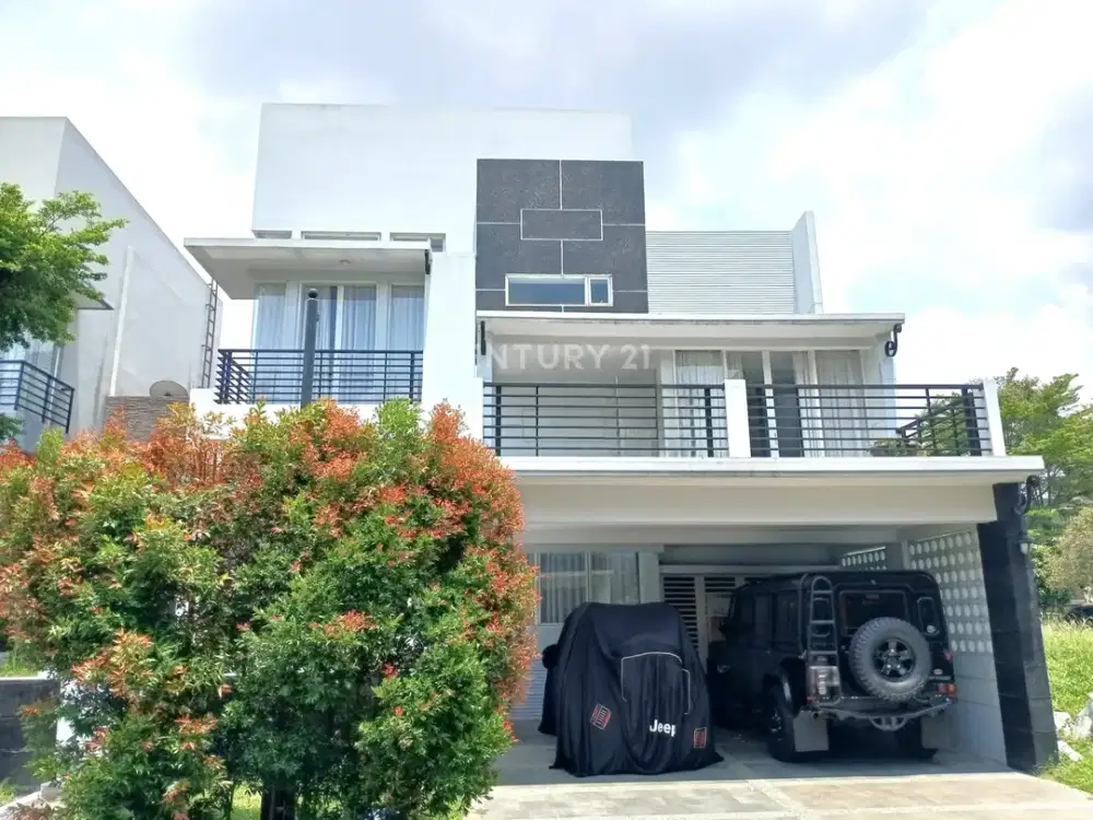 Rumah 2 Lantai Semi Furnished Modern Ada Swimming Pool 7593