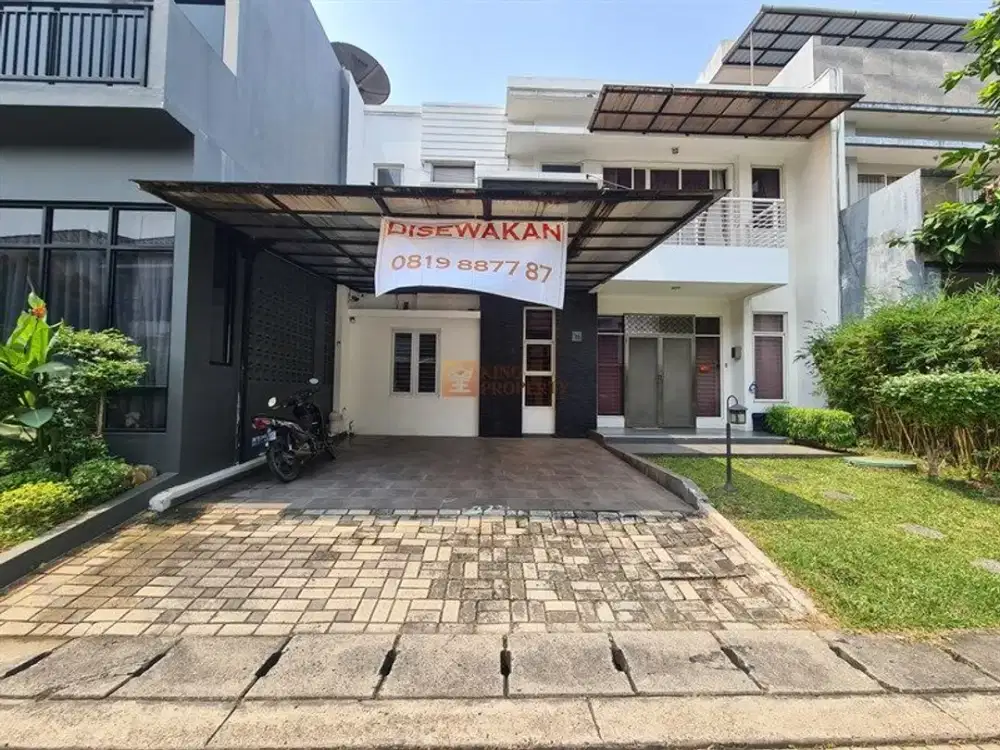 Disewa Rumah Brand New Cluster Hawaii Puri Mansion, Terdekat Ke Clubhouse Dan Taman