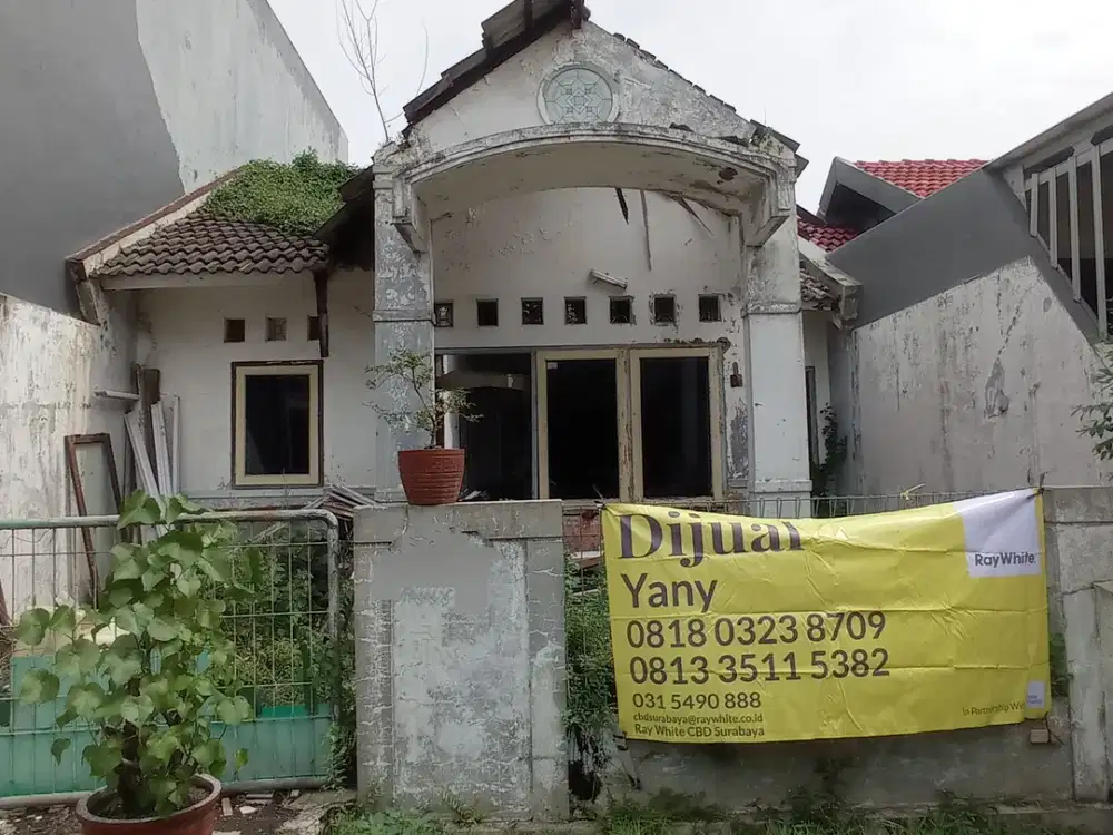 DiBawah Harga Pasaaarr!! Rumah Hitung Tanah Perum Taman Pondok Jati,Selangkah ke Surabaya