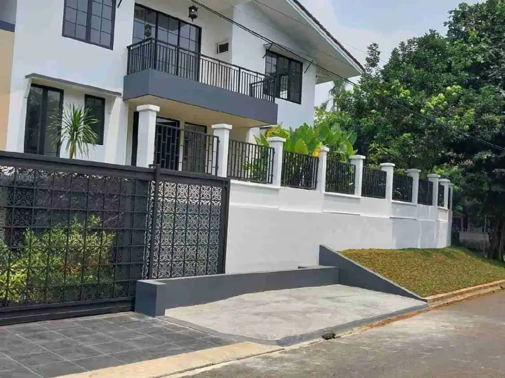 DIJUAL CEPAT RUMAH SHM HOOK LUAS 850M 6+2 KAMAR PONDOK INDAH JAKARTA