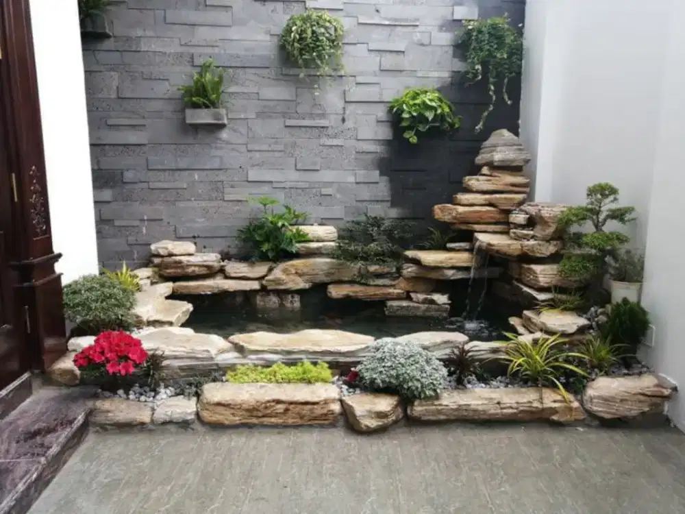 Jasa pembuatan kolam relif kolam air terjun kolam relif dll #1