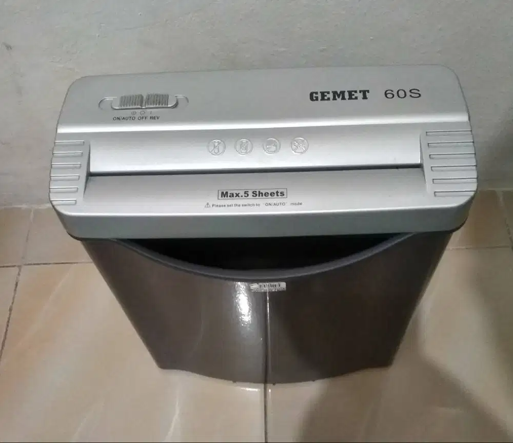 Paper Shredder (GEMET 60 S)