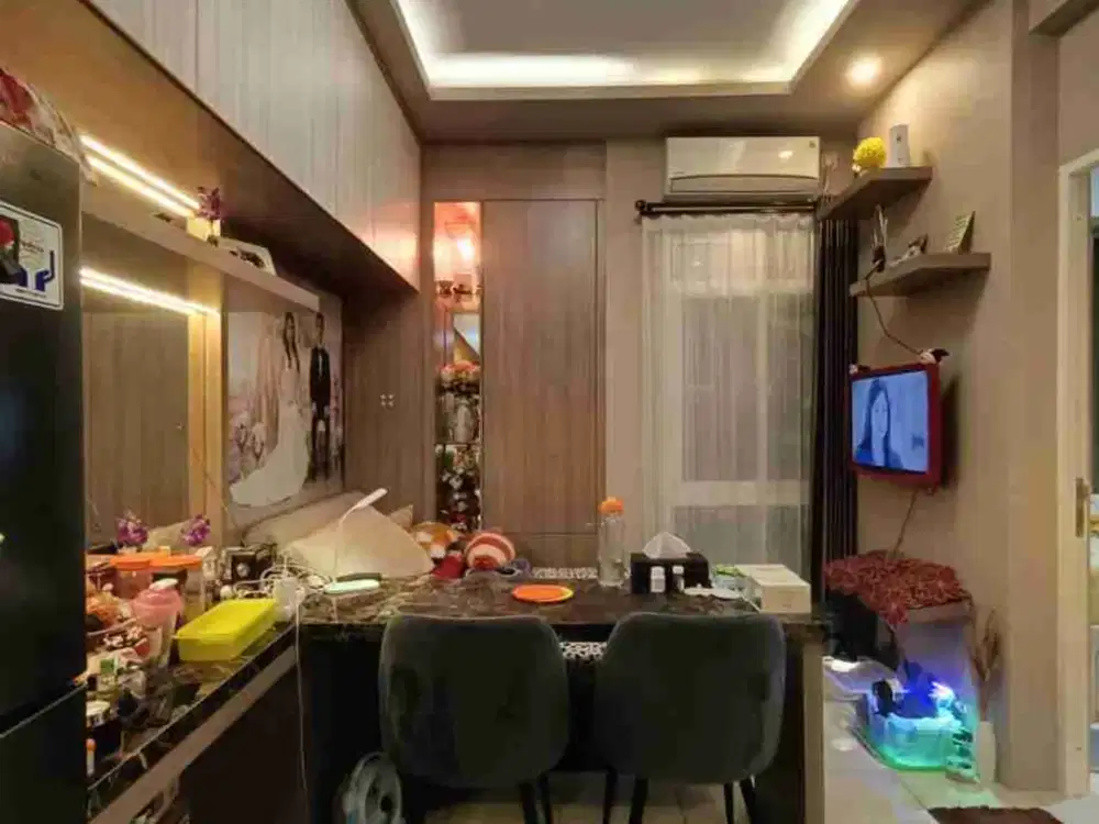 Dijual Murah Apartemen Bale Hinggil 2 BR Full Furnished Mewah Tower A lantai 15