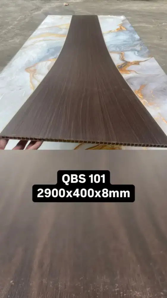 WALLBOARD PVC THICKNESS 8MM