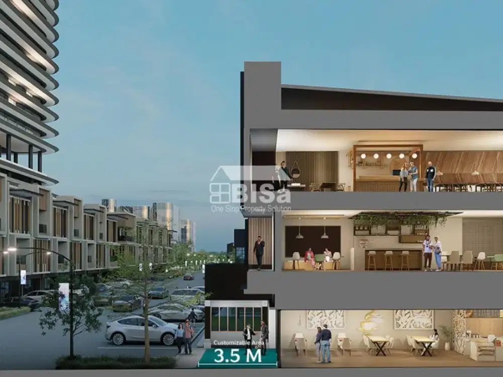 Ruko Modern Azure Exchange Ikon Masa Depan Pusat Batam Centre