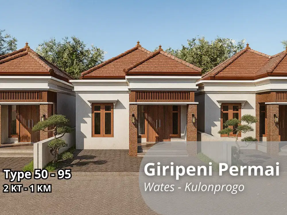 Kulonprogo, 5 menit Polres , 2 KT 1 KM, Murah Siap Bangun