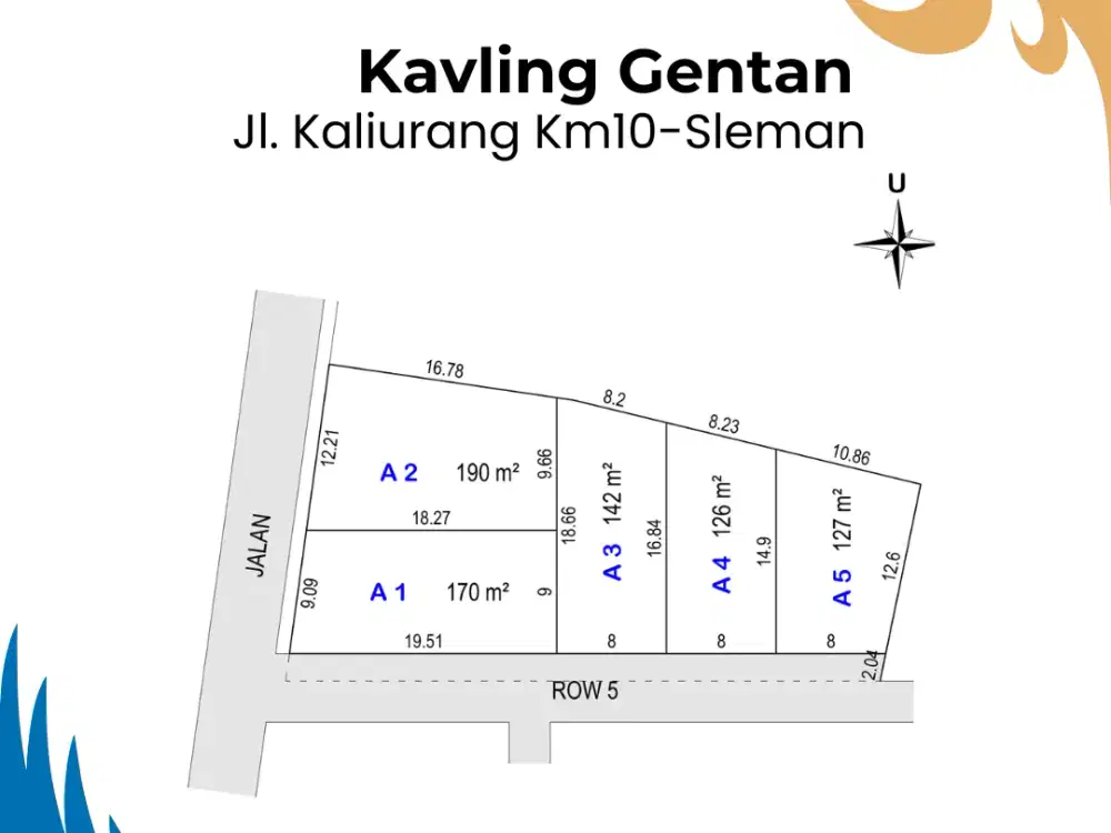 Kavling UII, View Merapi, Jogja