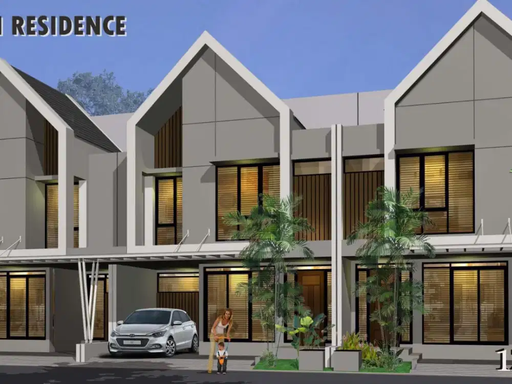Di Jual Rumah dalam Cluster 3 Lantai di Bintaro