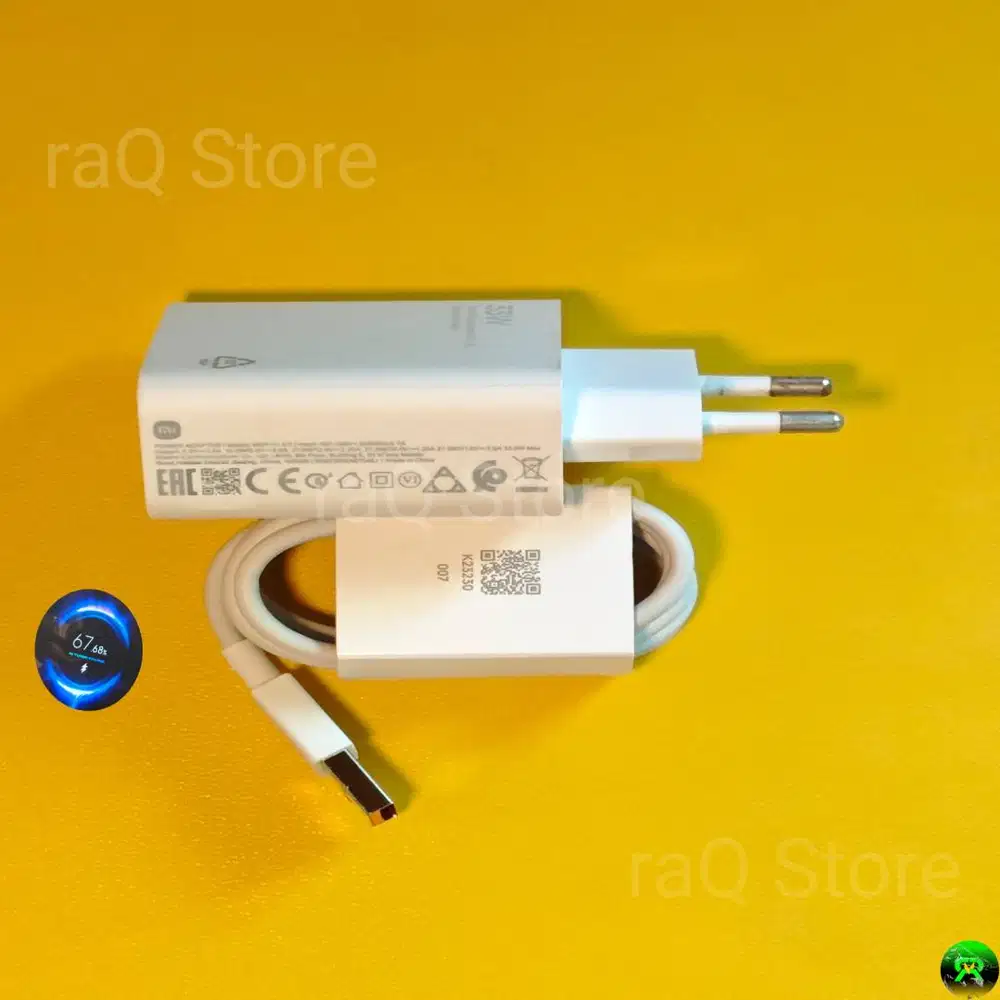 Charger Xiaomi 33W, Bekas pemakaian masih Normal