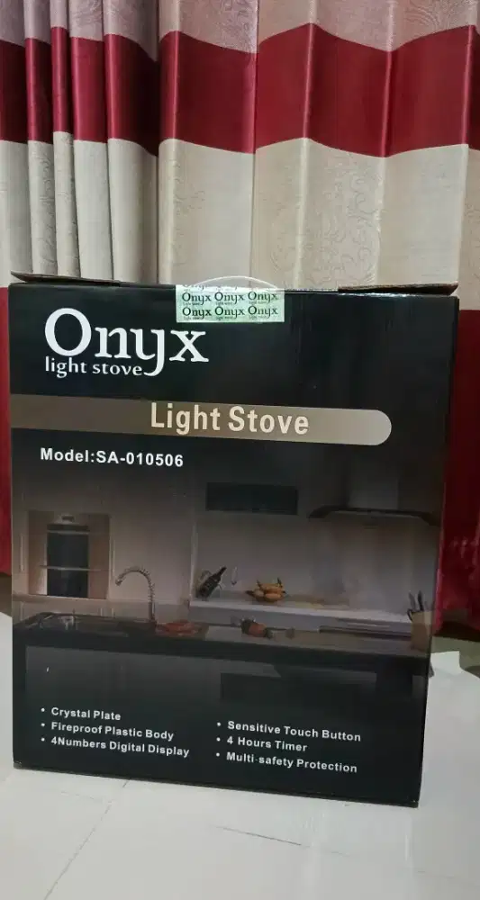 Kompor listrik Korea baru merk Onyx