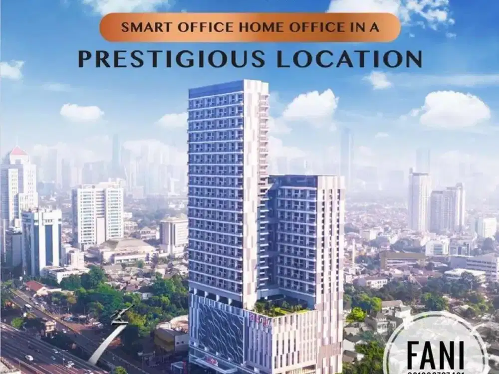 Office di jual di Soho Pancoran, dengan harga murah operasional 24jam