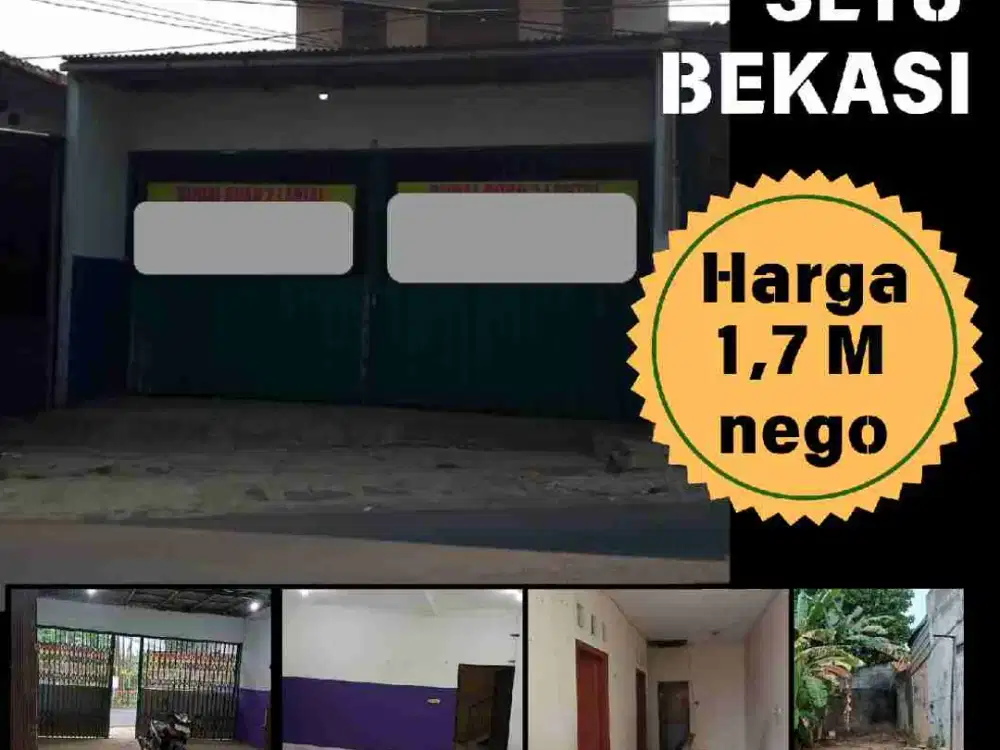DIJUAL RUKO DI SETU CIJENGKOL BEKASI