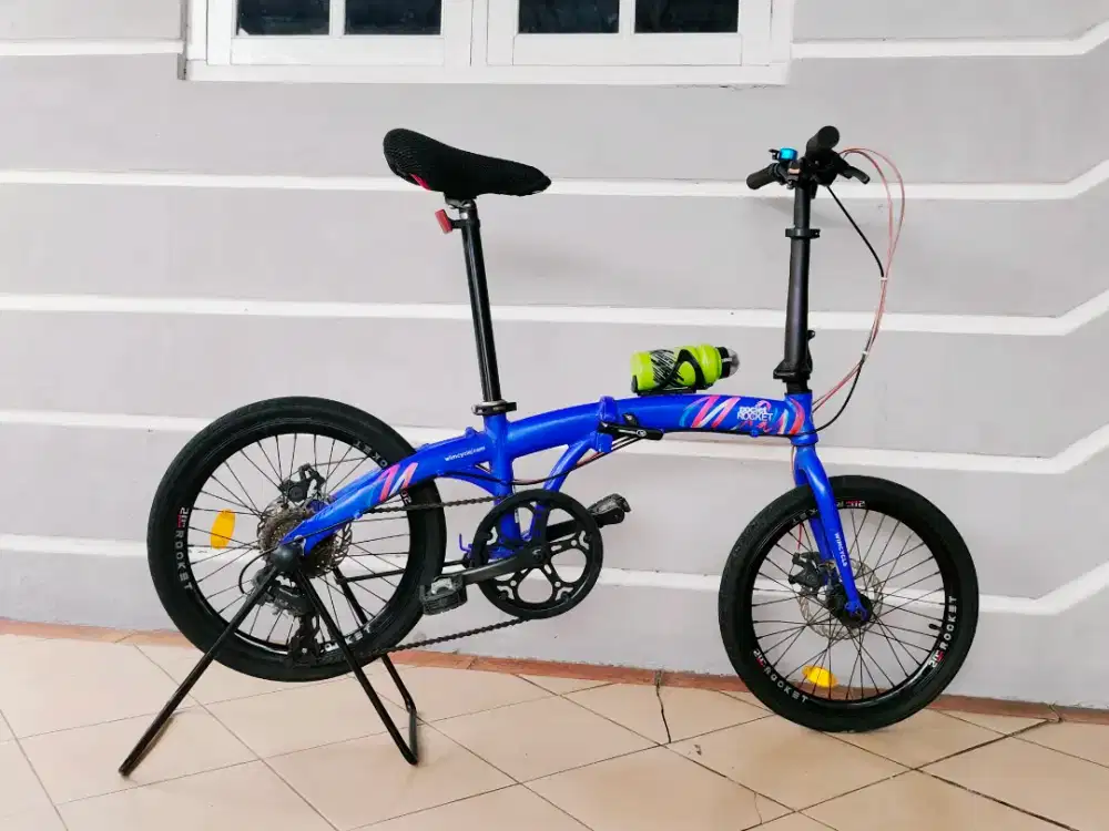 Sepeda lipat merek wimcyccle uk'20 hrg 1,1jt net