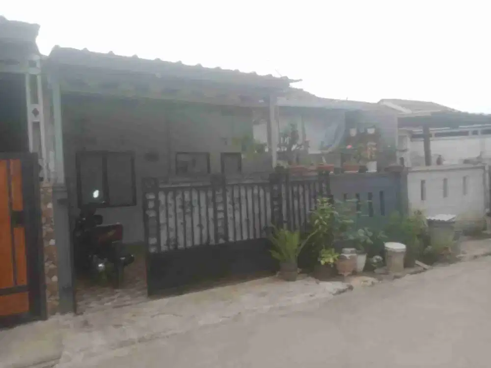 Over Kredit Rumah semi subsidi cicilan 1,9jt sisa tenor 9th an, dekat tol jorr 2 Setu burangkeng Bekasi