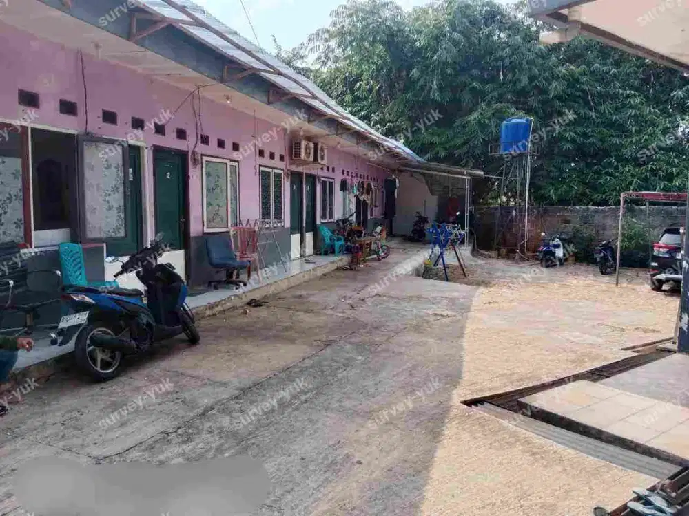Kontrakan 9 Unit / Pintu Akses Mobil 450 m2 SHM Serua Ciputat
