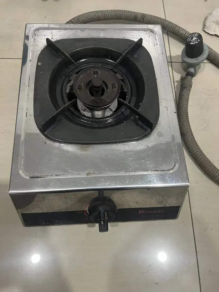 Kompor gas besi Rinnai 1 tungku