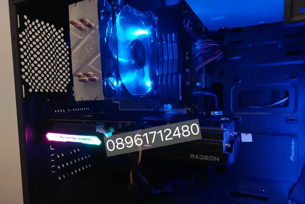 PC MiD-High Gaming atau editing Ryzen 5600 rx 6600 xt