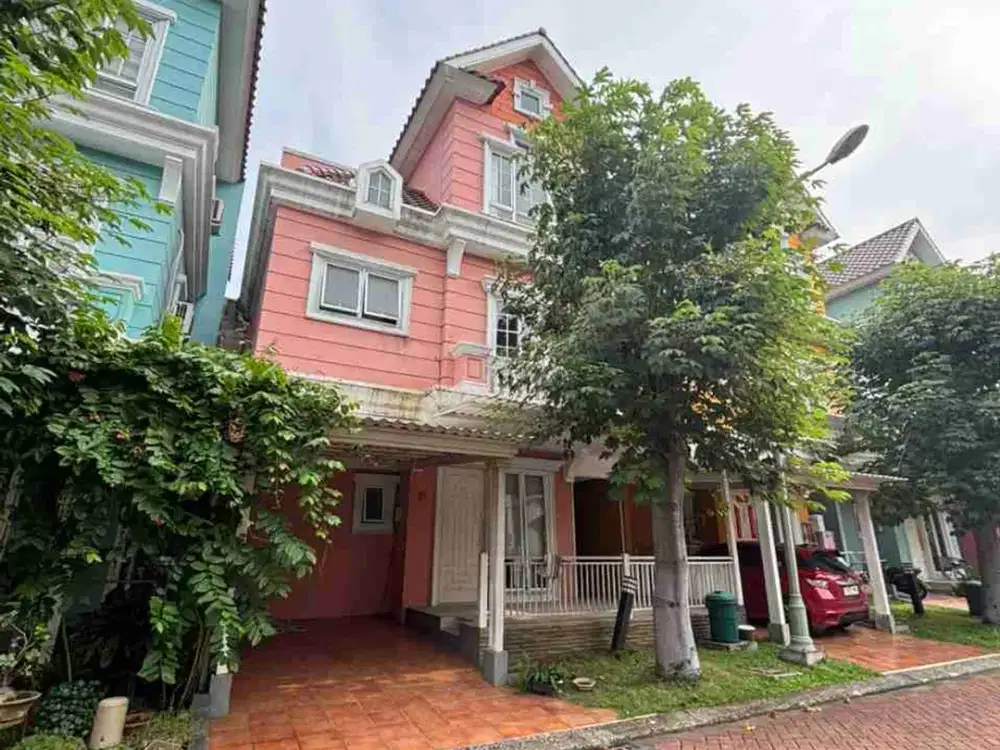 Rumah 3 Lantai Siap Huni di Omaha Village Gading Serpong