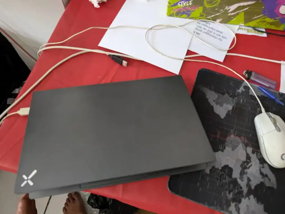Jual Laptop axioo gaming hype 5 spek cek foto sudah upgrade 16/512