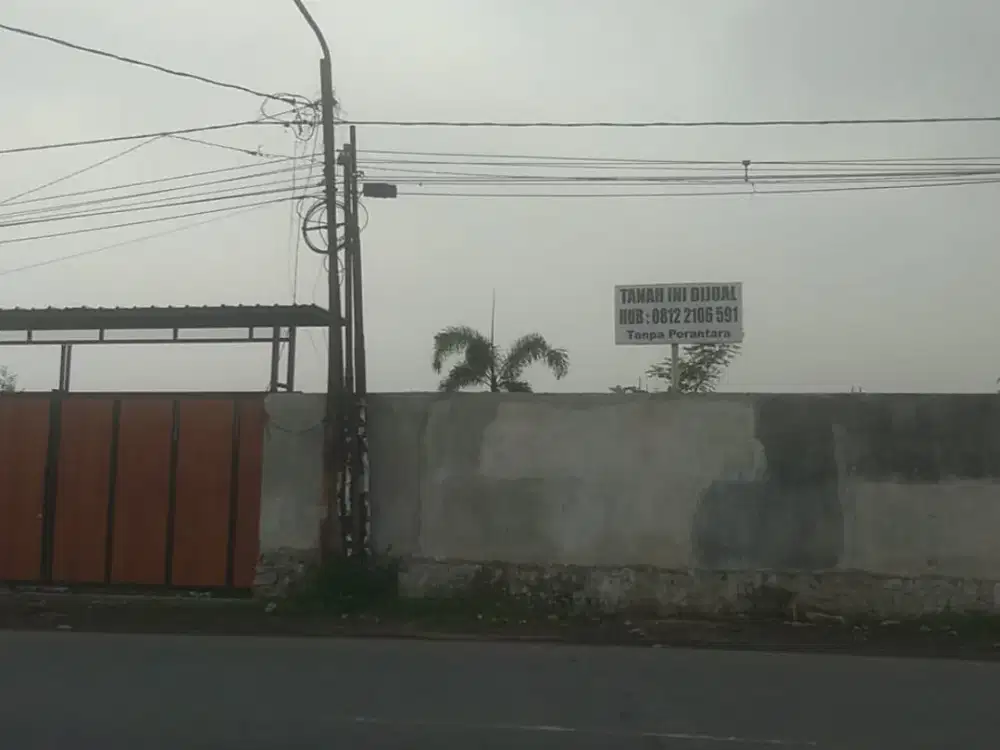 Dijual Tanah di pinggir Jl Raya Bojongsoang Bandung