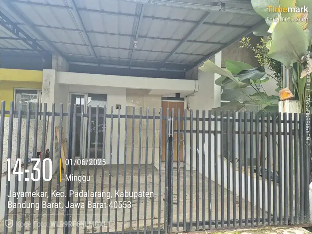 Disewakan Rumah dekat pintu tol Padalarang